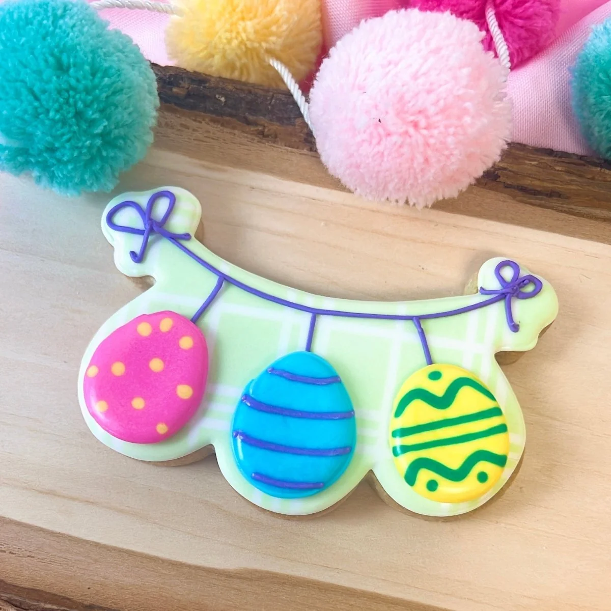 Egg Bunting Cookie Cutter by The Cookie Countess — Kitchen Gadgets