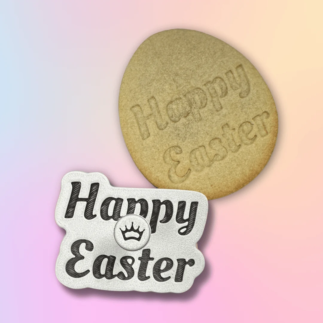 Happy Easter Cookie Stamp by The Cookie Countess — Kitchen Gadgets
