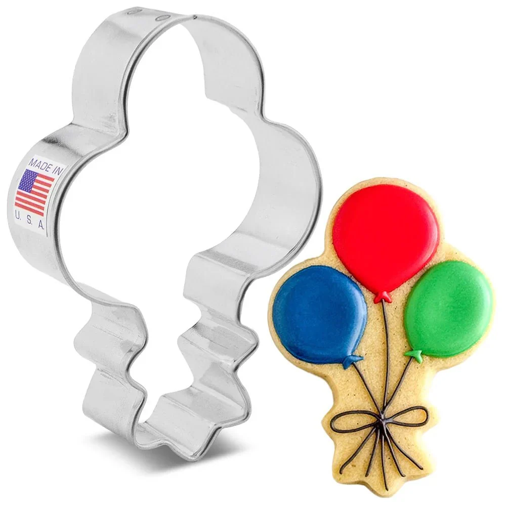Bunch of Balloons Cookie Cutter 3.8 — Kitchen Gadgets