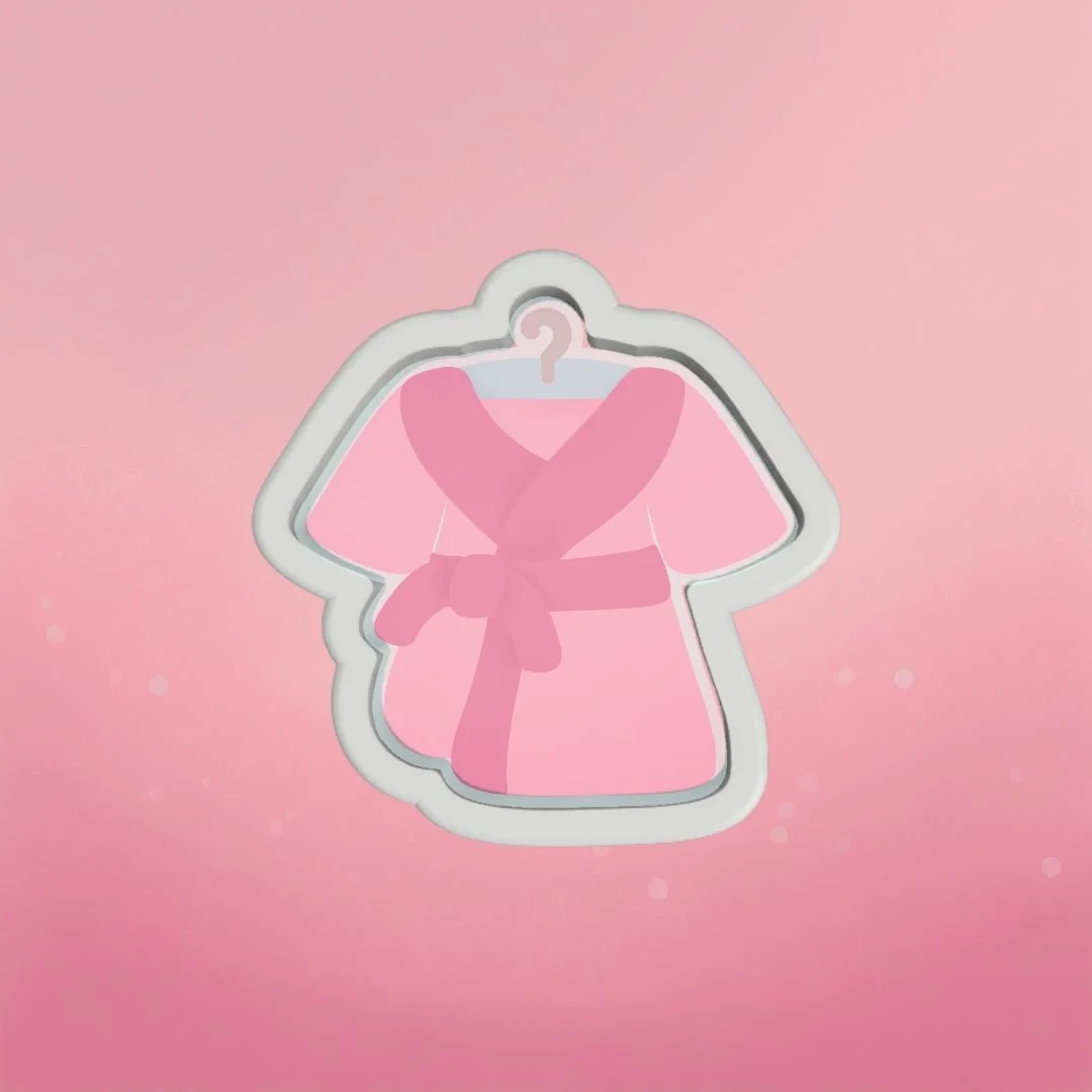 Emporte-pièce en forme de peignoir par The Cookie Countess