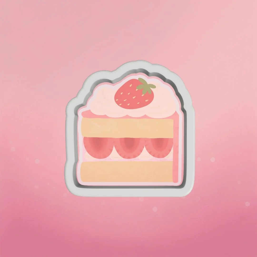 Emporte-pièce Gâteau aux Fraises de The Cookie Countess