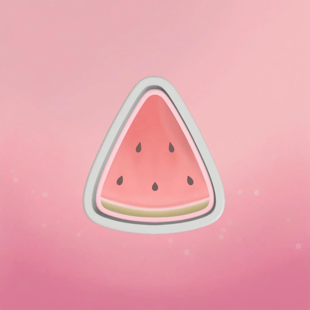 Watermelon Slice Cookie Cutter by The Cookie Countess — Kitchen Gadgets