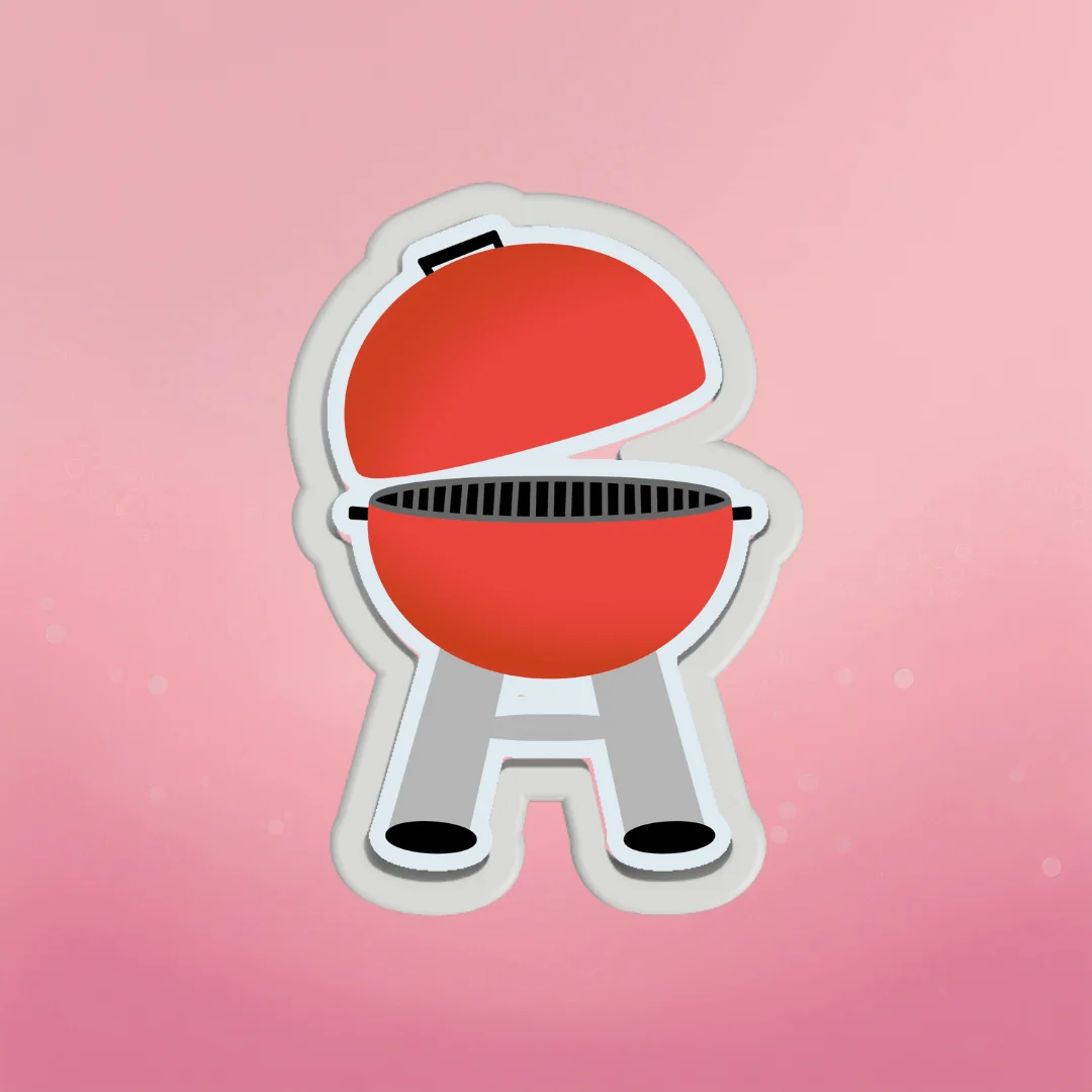 Grill Cookie Cutter by The Cookie Countess — Kitchen Gadgets
