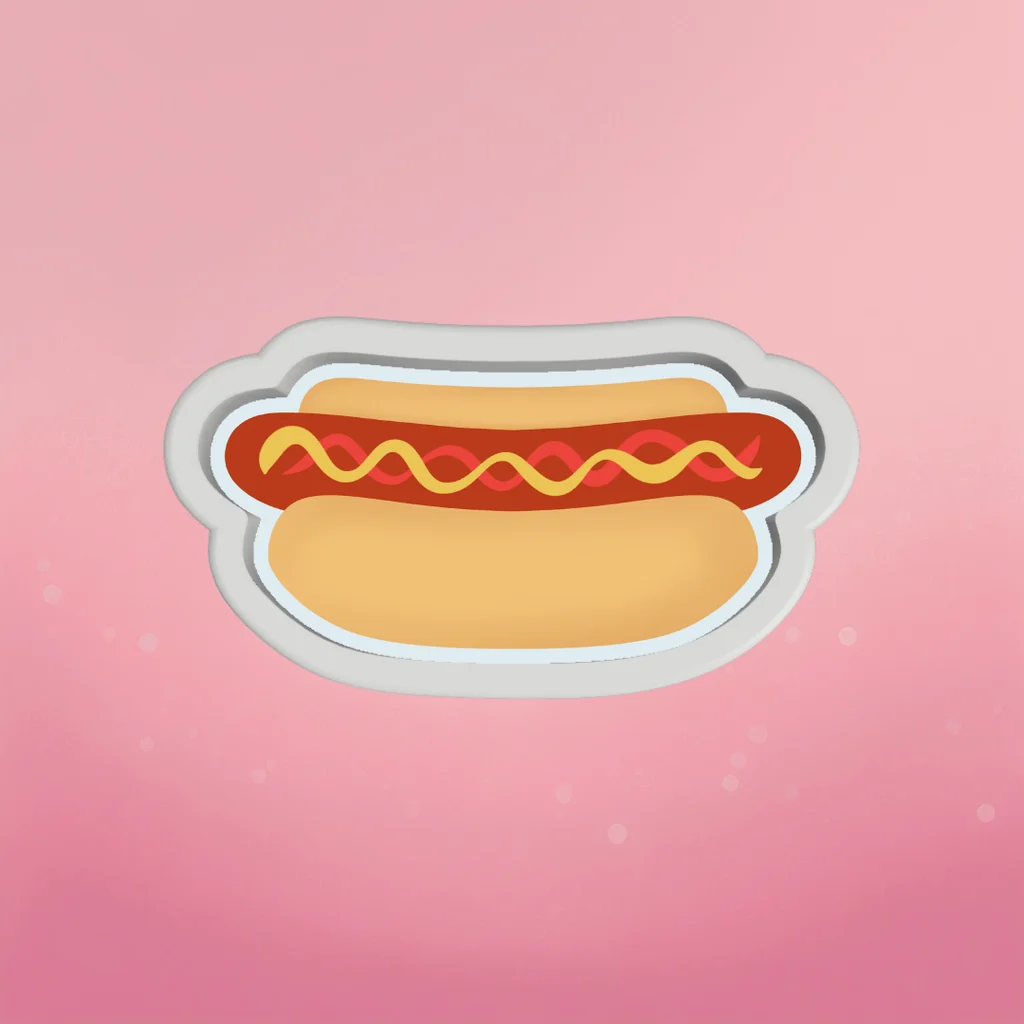 Hot Dog Cookie Cutter by The Cookie Countess — Kitchen Gadgets
