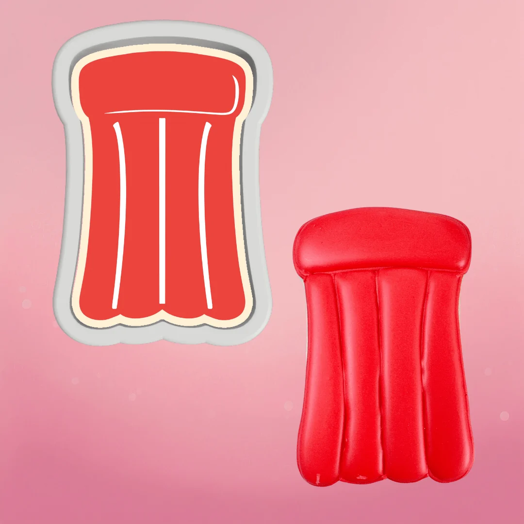 Pool Float Cookie Cutter by The Cookie Countess