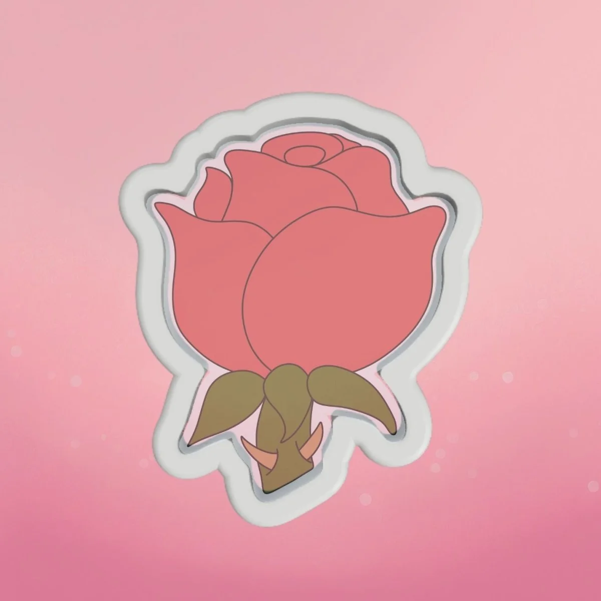 Thorny Rose Cookie Cutter by The Cookie Countess — Kitchen Gadgets