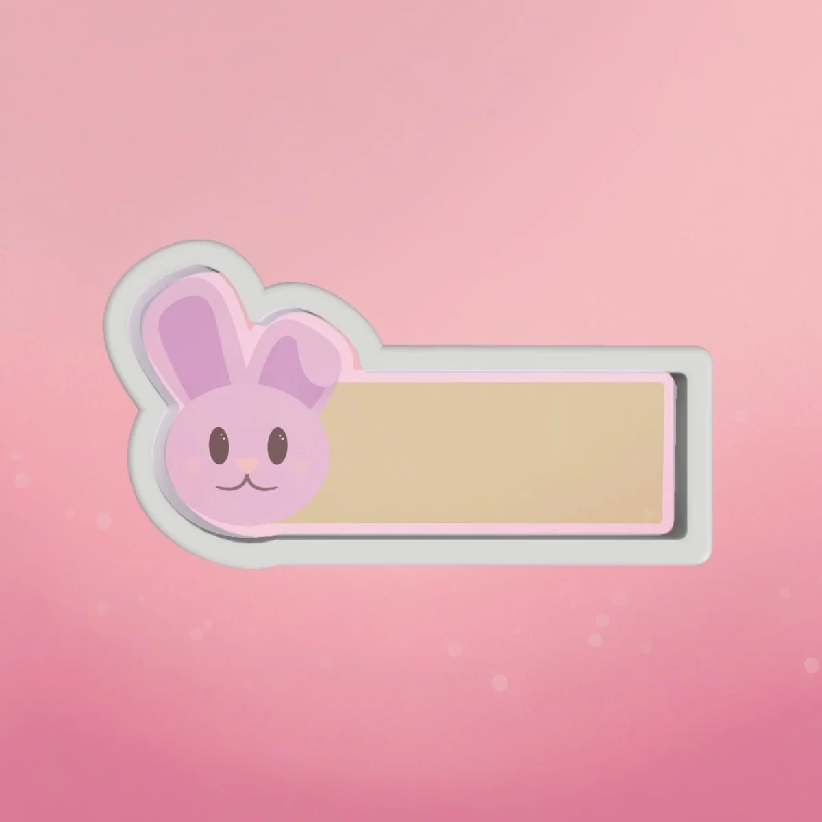 Emporte-pièce Plaque Lapin de The Cookie Countess — Gadgets de cuisine