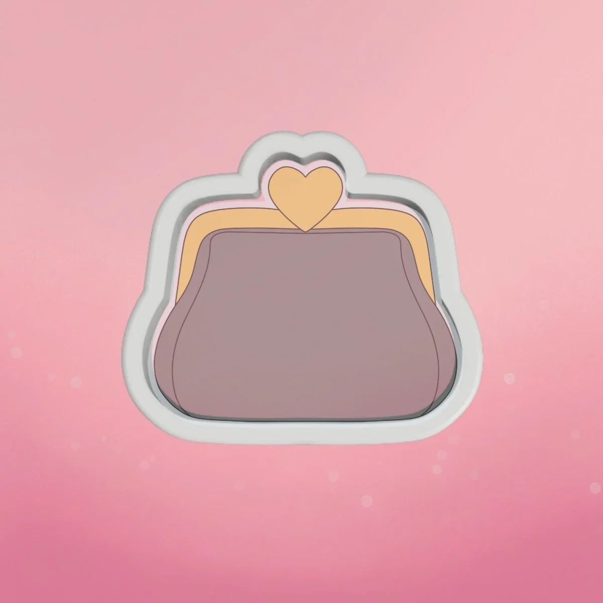 Coin Purse Cookie Cutter by The Cookie Countess — Kitchen Gadgets