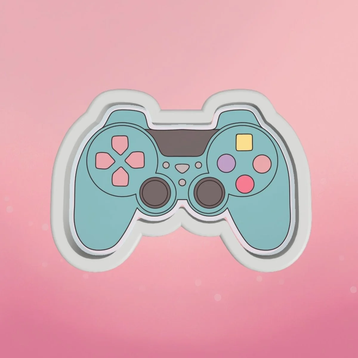 Video Game Controller Cookie Cutter by The Cookie Countess