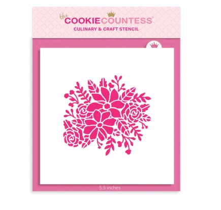 Wild Flower Blooms Stencil and Cutter Bundle — Kitchen Gadgets