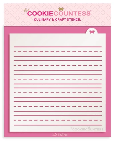 Handwriting Practice Paper Stencil — Kitchen Gadgets
