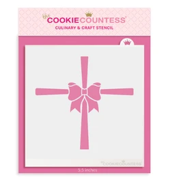 Gift Ribbon Stencil by The Cookie Countess — Kitchen Gadgets