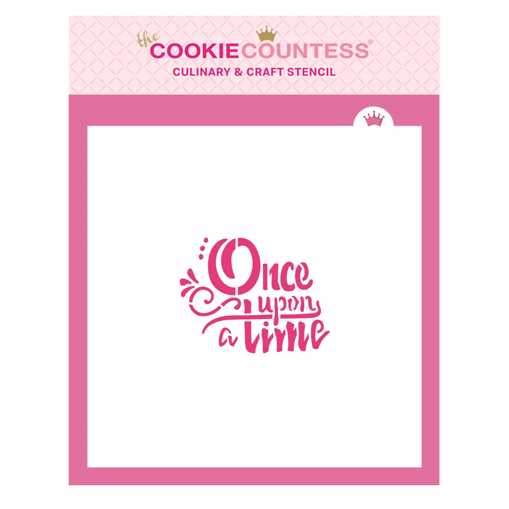 Pochoir Une Fois Dans un Conte par The Cookie Countess — Gadgets de cuisine