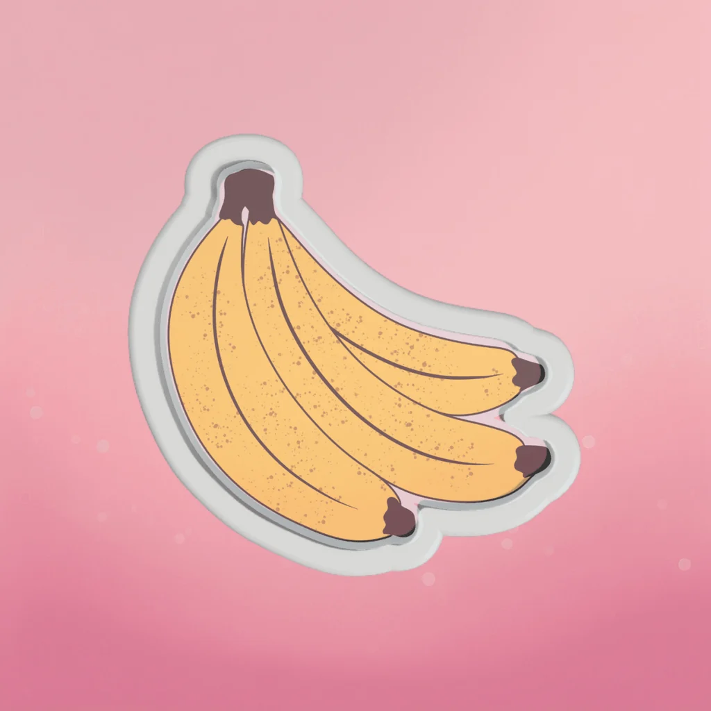 Emporte-pièce en forme de régimes de bananes par The Cookie Countess — Gadgets de cuisine