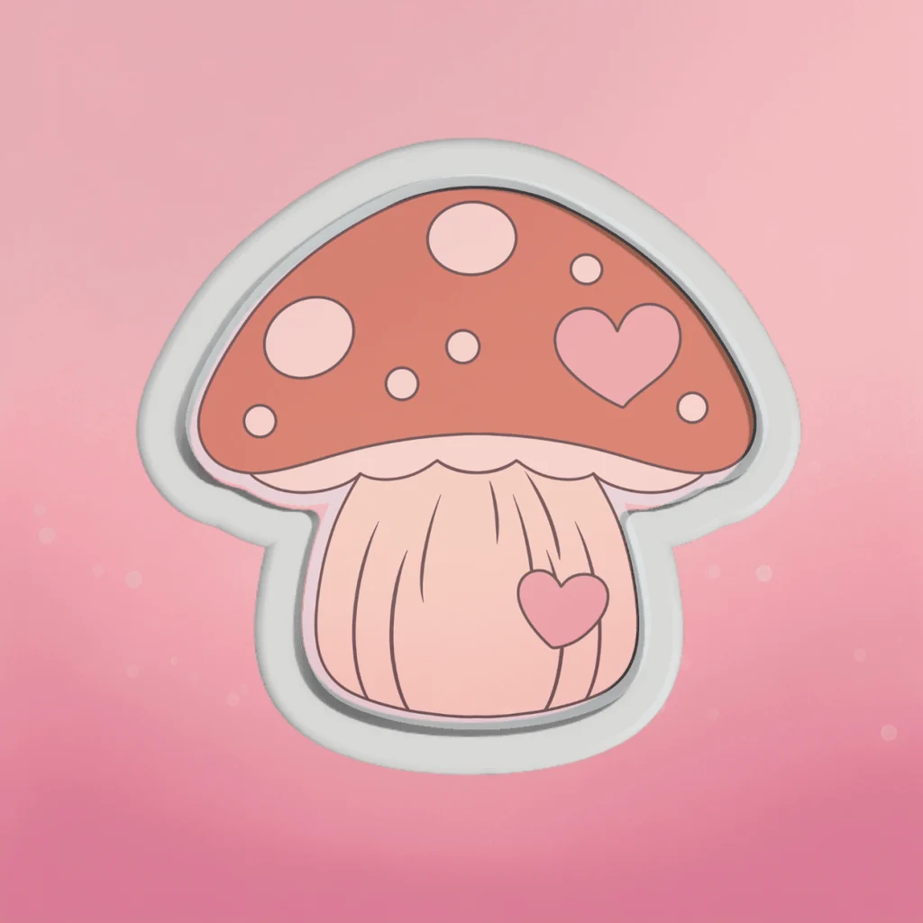 Emporte-pièce Champignon Épais de The Cookie Countess