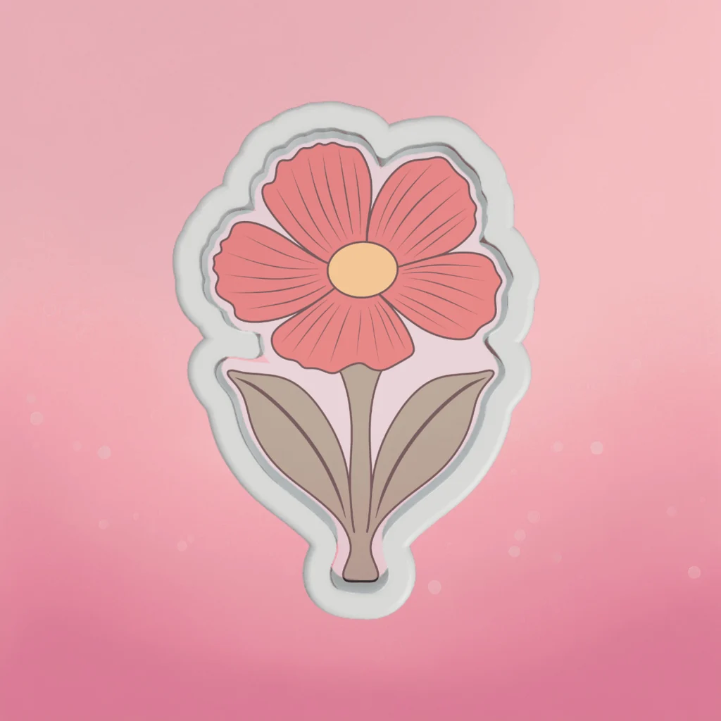 Cosmos Flower Cookie Cutter by The Cookie Countess — Kitchen Gadgets