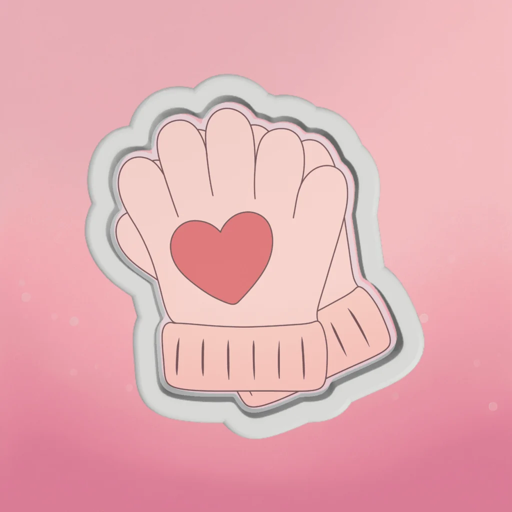 Gardening Gloves Cookie Cutter by The Cookie Countess — Kitchen Gadgets