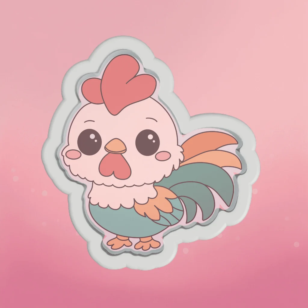 Emporte-pièce en forme de coq par The Cookie Countess — Gadgets de cuisine