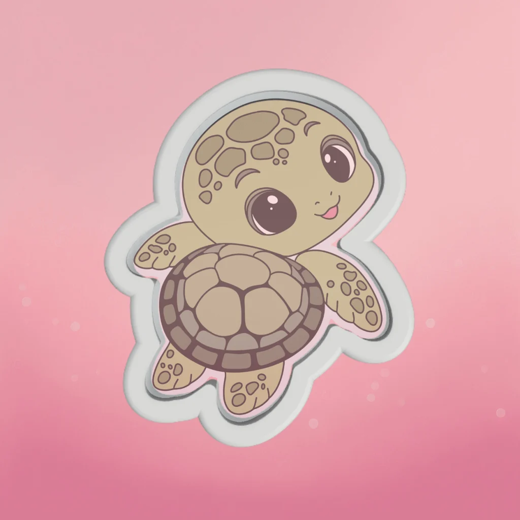 Sea Turtle Cookie Cutter by The Cookie Countess