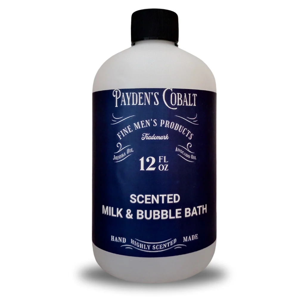 Payden's Cobalt Atlas Pour Hommes Lait Scenté & Bain Moussant - 12 Oz — Sels et soins pour le bain