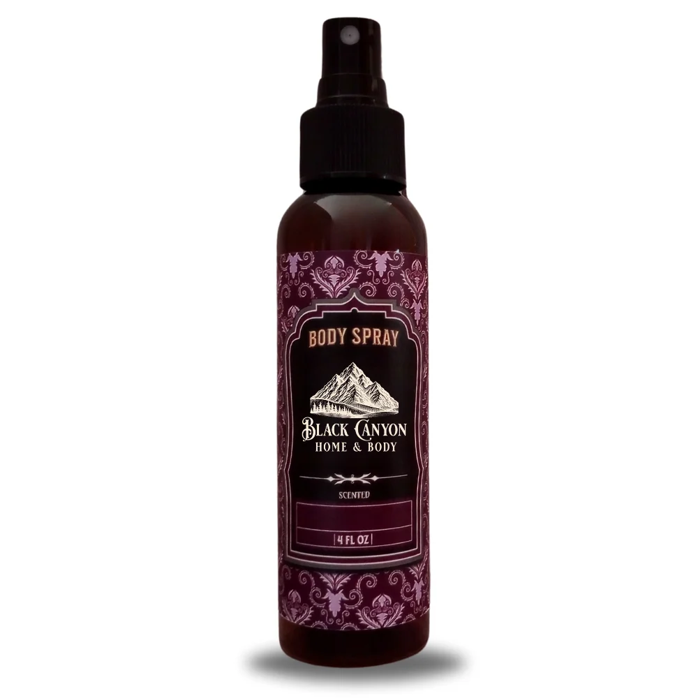 Amaretto Scented Body Spray - 4 Oz with Jojoba Oil