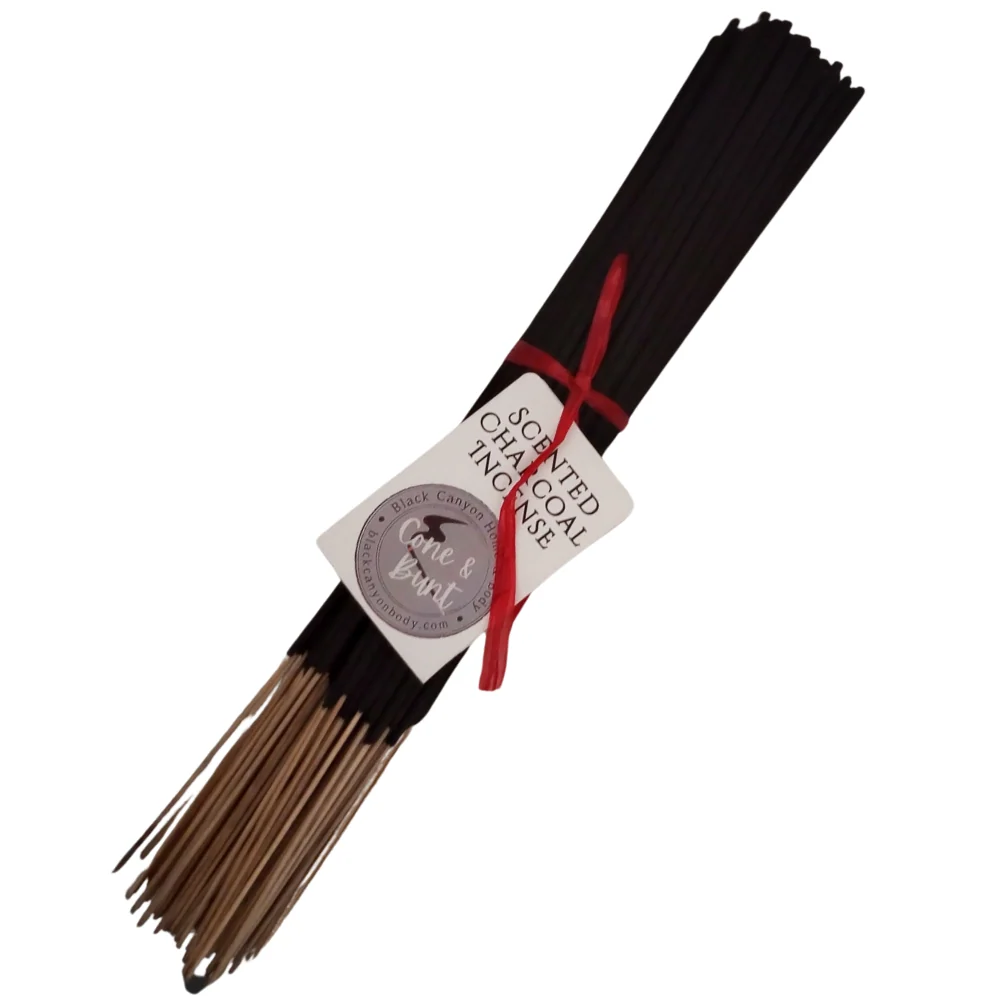 Timber & Lace Zesty Lemon Scented Charcoal Incense Sticks - 100 Pack