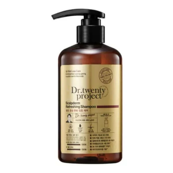 Dr.Twenty Project Scalpderm Shampooing Rafraîchissant 500 ml — Shampooings