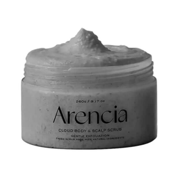 ARENCIA Gommage Frais Corps et Cuir Chevelu Thé Noir et Yuzu 260g — Gommage Corps