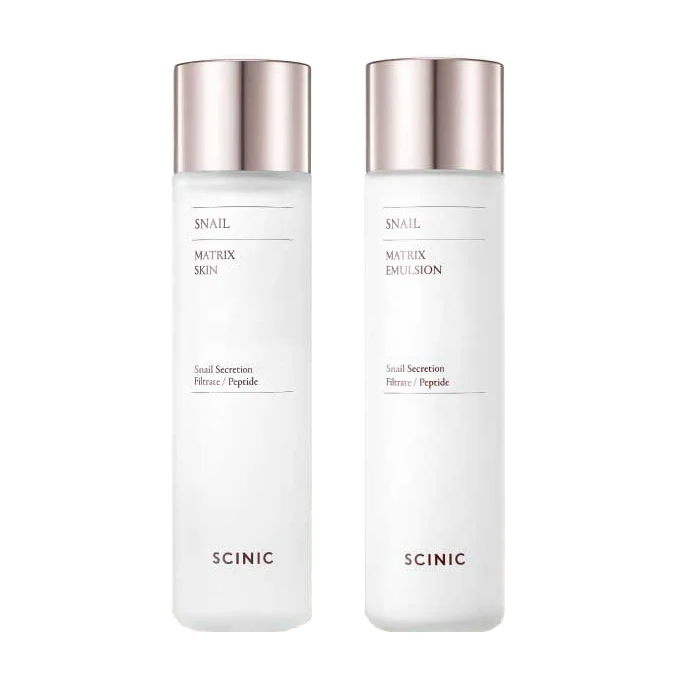 SCINIC Snail Matrix Skin Care Set 150ml Skin + 150ml Lotion