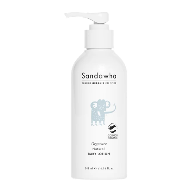 Sandawha Orgacare Lotion Naturelle Pour Bébé 200 ml — Lotion pour le corps