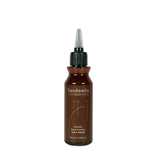 Sandawha Camellia Sérum Apaisant Rapide pour Cuir Chevelu 100 ml — Sérum de croissance des cheveux