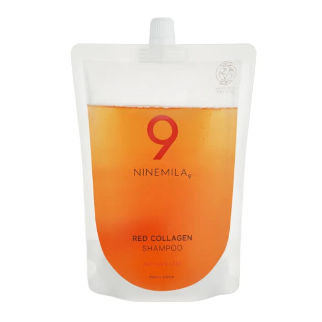 NINEMILA Red Collagen Shampoo Refill Pouch 500ml