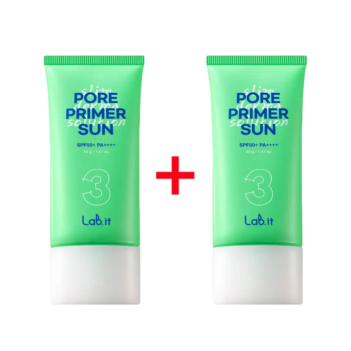 LAB.IT Pore Primer Sun 40g x 2 (SPF50+ PA++++)