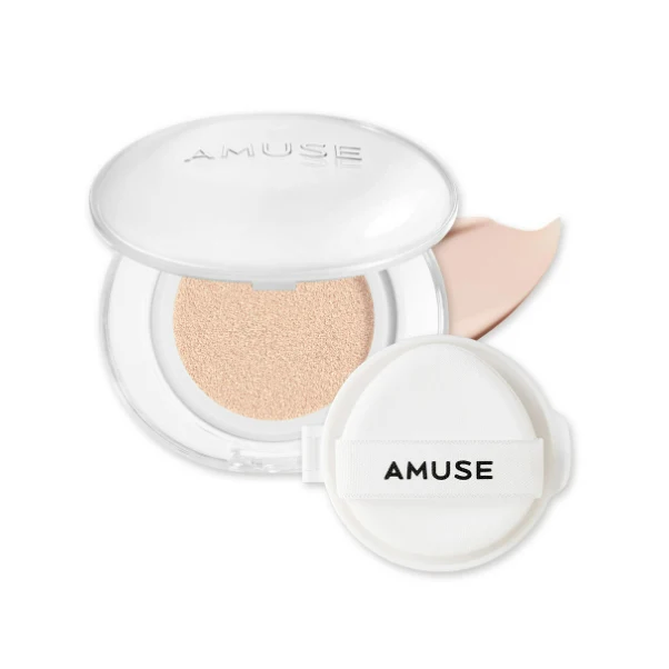 AMUSE Ceramic Skin Perfector Cushion 15g + Refill 15g (SPF40 PA++) — Fashion Accessories