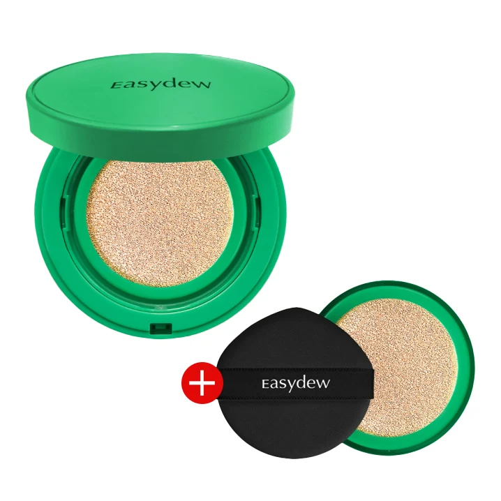 EASYDEW Mela B Toning Ampoule Cushion 15g + Refill 15g (SPF50+ PA+++) — Crème solaire pour le visage