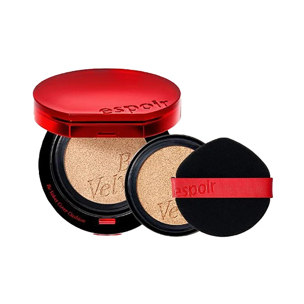 ESPOIR Be Velvet Cover Cushion 13g + Refill 13g (SPF42 PA++) — Fashion Accessories