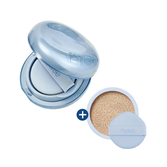 FWEE Cushion Glass Natural 13g + Refill (5 Shades) — Foundation Makeup