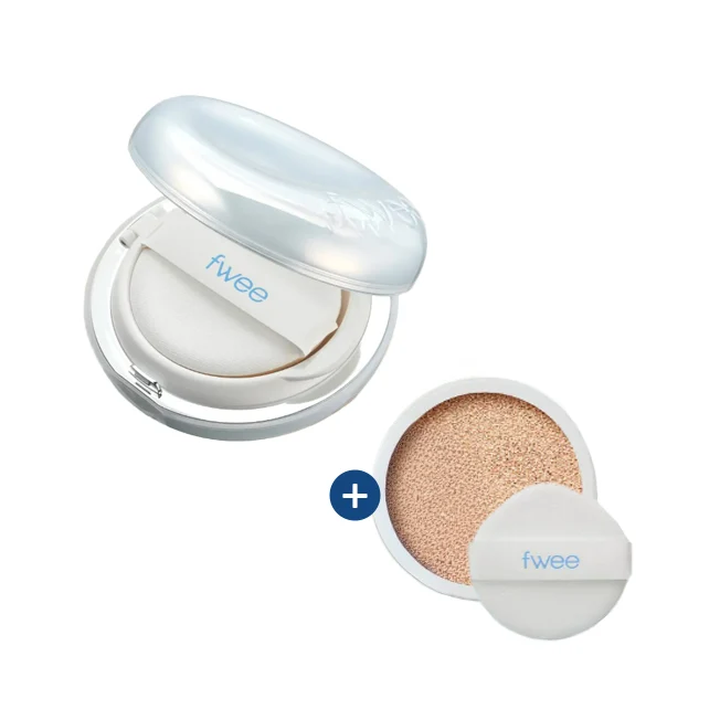 FWEE Cushion Glass Original 13g + Refill 13g (SPF50+ PA+++) — Body Lotion