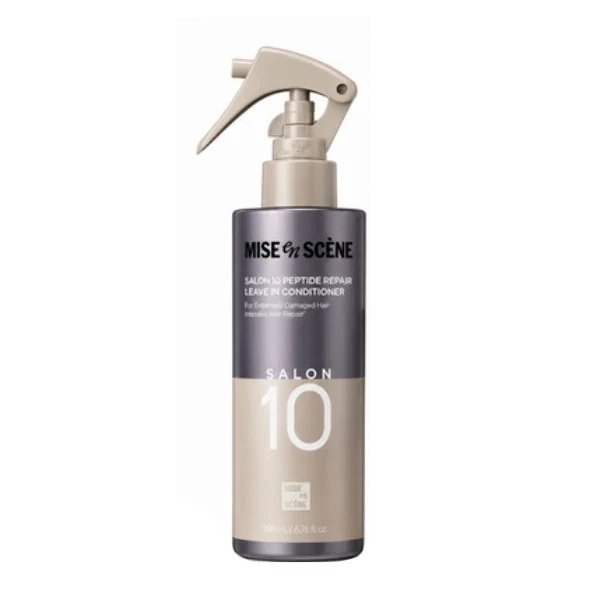 MISE EN SCENE Salon 10 Après-Shampoing Réparateur Peptide 200ml — Outils de coiffure