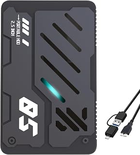 Disque dur externe portable ultra mince 1 To USB 3.0
