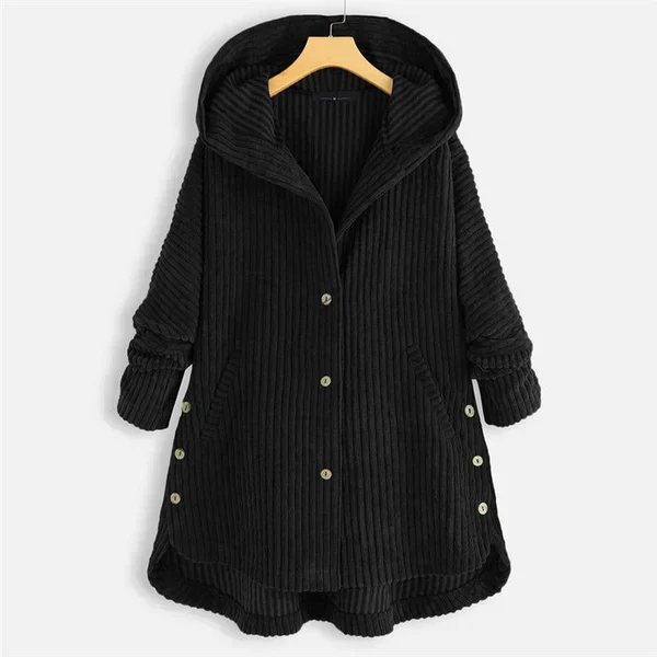 FBGGCA1 Womens Vintage Loose Baggy Corduroy Jacket — Fashion Accessories