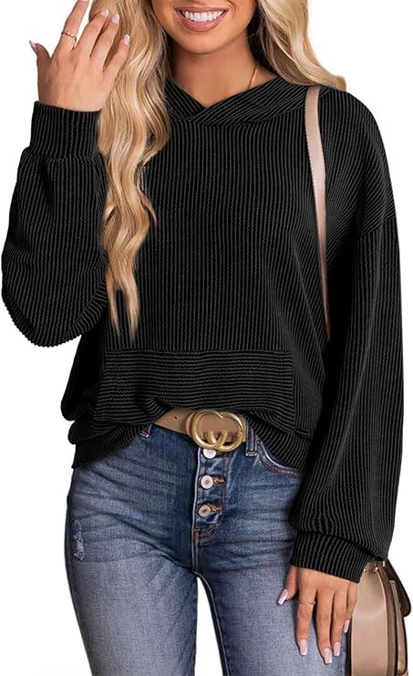 Women's Pullover Hoodies by tikktook - Casual Loose Long Sleeve — Mens Dress Shirts