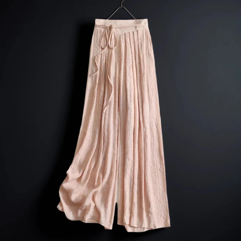Flowy Wide Leg Palazzo Pants for Women by FBBK817