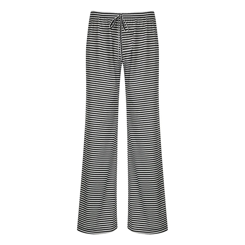 Pantalons Rayés pour Femmes de Tikktook pour un Usage Quotidien — Accessoires de mode