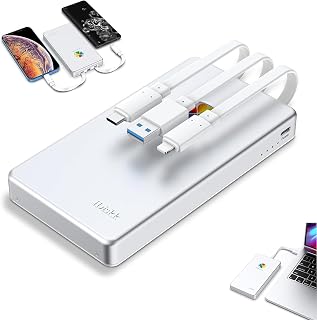iDiskk 2TB External Hard Drive for iPhone 17, iPad, Android, MacBook, PC