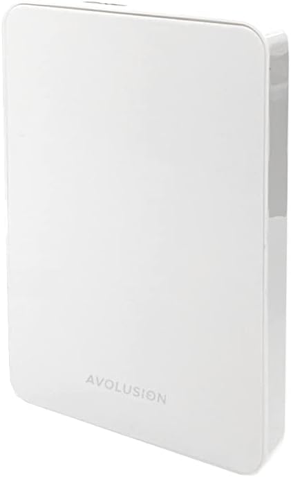 Disque dur externe portable Avolusion HD250U3-Z1-PRO-WH 1 To USB 3.0 — Disque dur externe