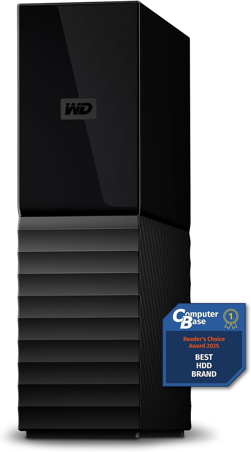 Disque dur externe WD My Book de 24 To pour sauvegarde et stockage — Disque dur externe