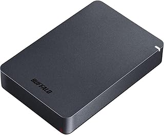BUFFALO 4TB MiniStation PGF Portable External Hard Drive