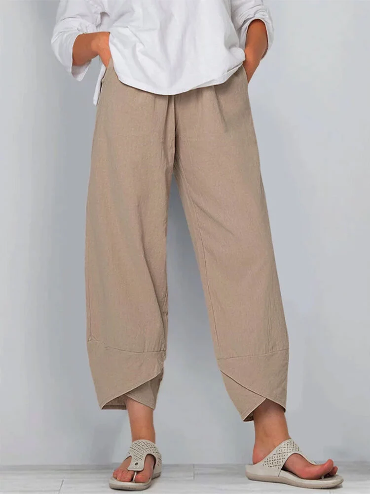 Pantalons Capri pour Femmes 1688PHB - Pantalons Croisés d'Été