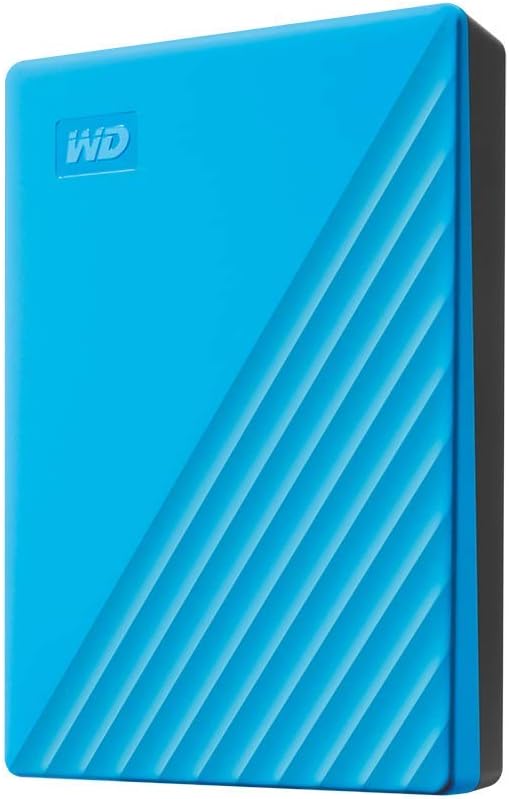 Disque dur externe portable WD My Passport de 5 To avec logiciel de sauvegarde — Disque dur externe